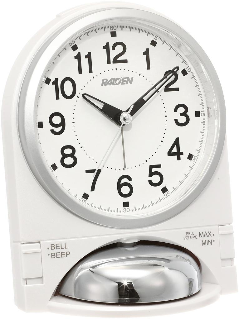 Seiko Часы Seiko Clock Alarm Clock Аналоговый громкий отключаемый будильник PYXIS RAIDEN White Pearl NR436W SEIKO