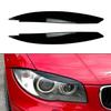 Для BMW 1 серии E81 E82 E87 E88 2004-2014 Накладки на фары "брови" Накладки на веки Декоративные накладки Модификация экстерьера Тюнинг Аксессуары Комплект обвеса