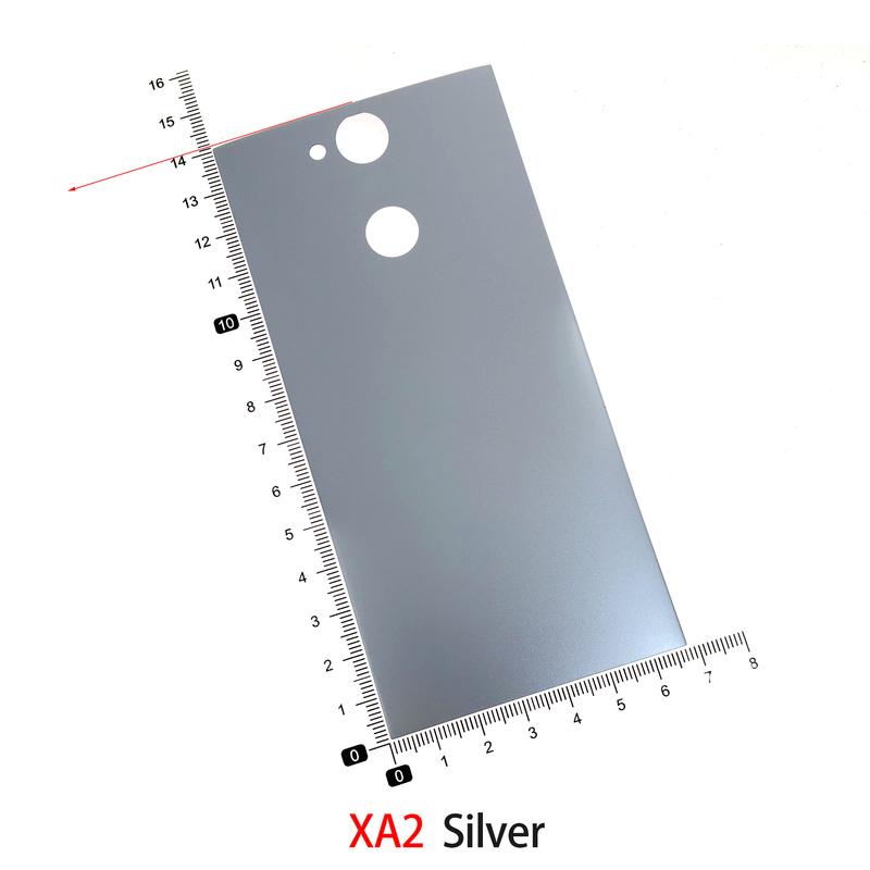 For Sony Xperia XA2 H4113 H3113 H4133 H3123 Rear Cover Housing Middle Frame Parts Battery Back Case Cover Repair Parts