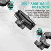 Bicycle Motorcycle Panoramic Selfie Stick For Insta360 One X2 X3 X4 GoPro 12 11 10 DJI Monopod Mount Handlebar Bracket Accessory