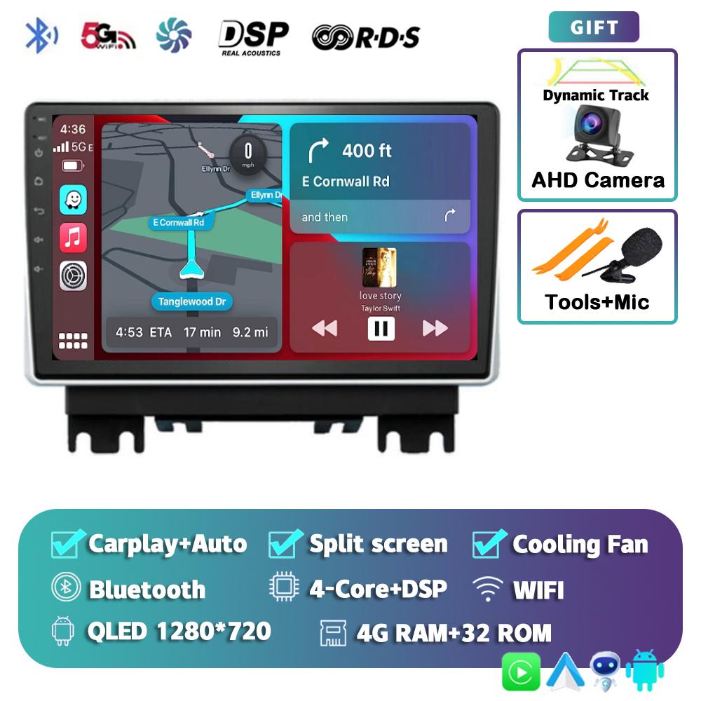 Автомагнитола Android 14 Carplay Auto для Changan Hunter F70 2019-2021 Мультимедийная навигация GPS Видео Авторадио Плеер Стерео Аудио