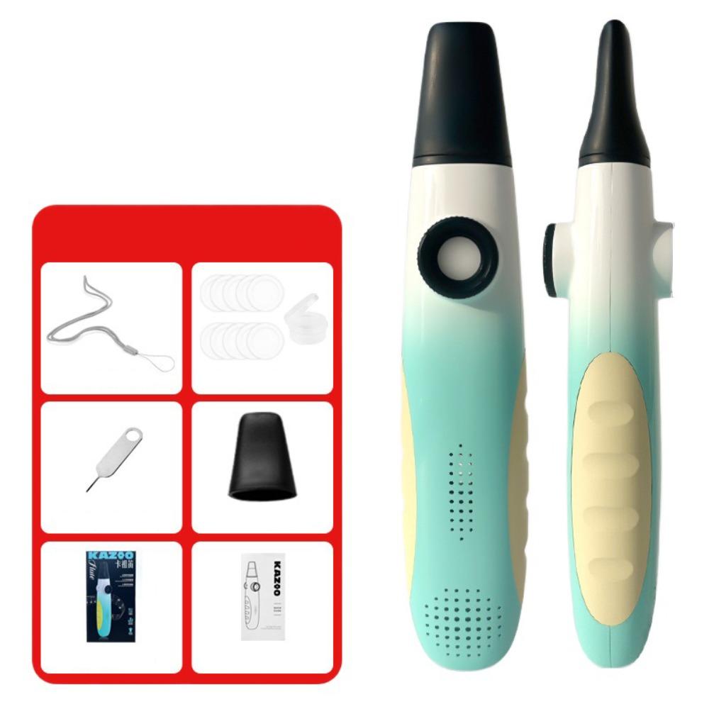 Portable Kazoo Instrument Creative Accompaniment Kazoo Mouth Harmonica Double Hole Kazoo Beginners