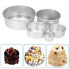 Safe Multi-size Aluminum Zinc Zinc Alloy Wedding Deep for Birthday Cake Mold Baking Pan Bakeware Cake Pan