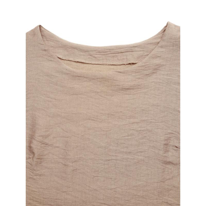 JKASHDK Женские модные повседневные летние весенние однотонные принтованные брюки без рукавов с круглым вырезом костюмы