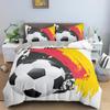 Football Bedding Set Printing Pillowcase Quilt Cover Soccer Duvet Covers  Home Textiles Queen King Size Sport Theme Quilt Cover