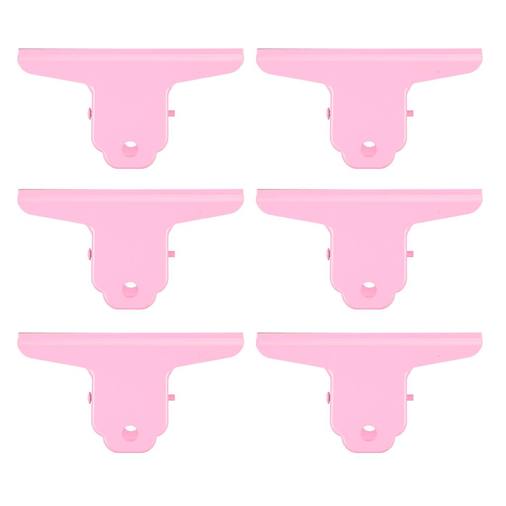 10pcs Metal Clip Iron Large Clip Strong Clamping Force Paper Clips for School Tickets Photos