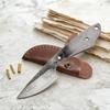 Универсальный заготовка лезвия из дамасской стали для DIY, полуфабрикат для изготовления ручного маленького прямого ножа для фруктов