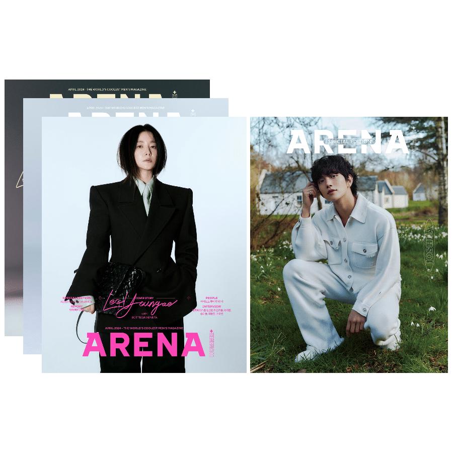 Arena Homme+ Корея 2024 Апрель SEVENTEEN Джошуа, ZEROBASEONE СОНГ ХАН БИН