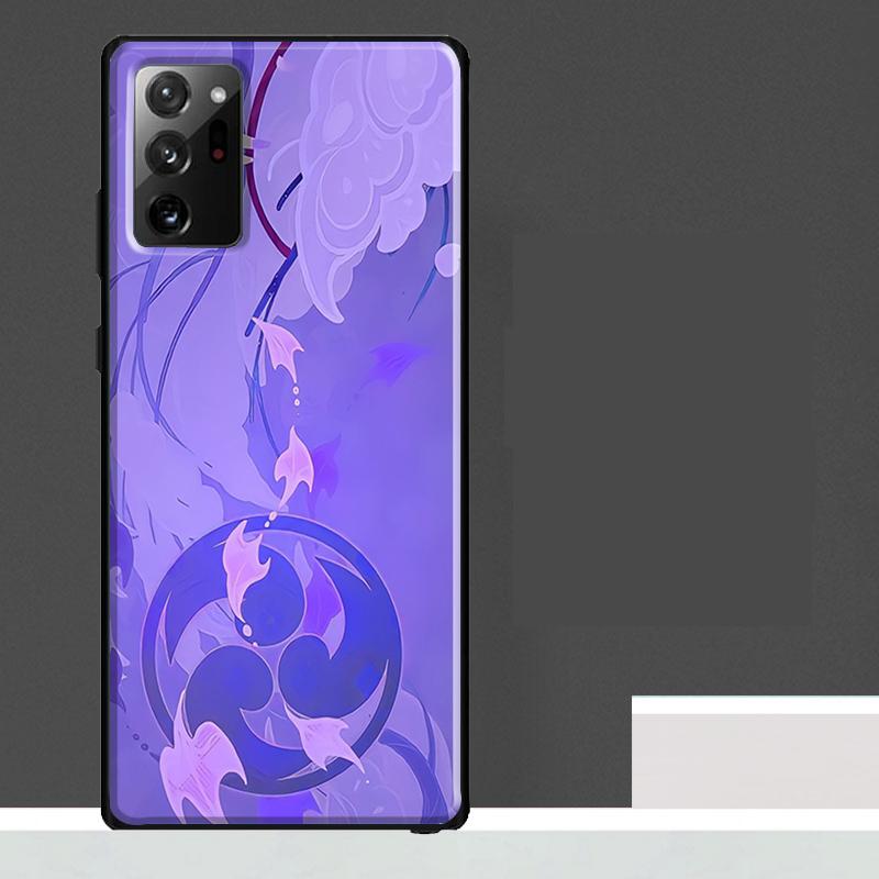 Чехол Genshin Impact Райдэн Сёгун для Samsung Galaxy S25 S24 S23 Ultra S9 S10 S20 S21 S22 Plus S23 FE S25 FE Чехол для телефона