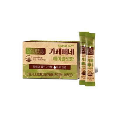NUTRI D-DAY Korean Diet Coffee Cafe Bbene Hazennuts 3.3г x 30шт