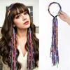 Braided Design Braided Headband Colorful Tassels Fashion Headband  Daily Wear
