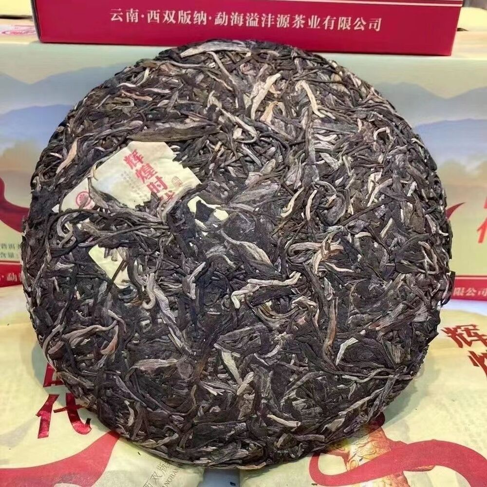 357г Юньнаньский чай Пуэр Коллекция Huihuangshidai Пуэр Сырой чайный торт Чай Пуэр
