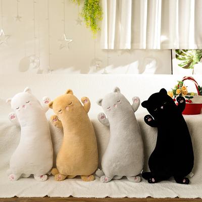 Милая подушка-кошка, плюшевая игрушка, кукла, котенок, кукла
