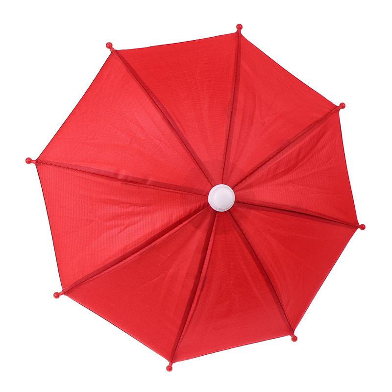 Motorcycle Mobile Phone Holder Sunshade Umbrella Waterproof Small Helmet Sunscreen Phone Stand Bracket Protect Phone From Rain