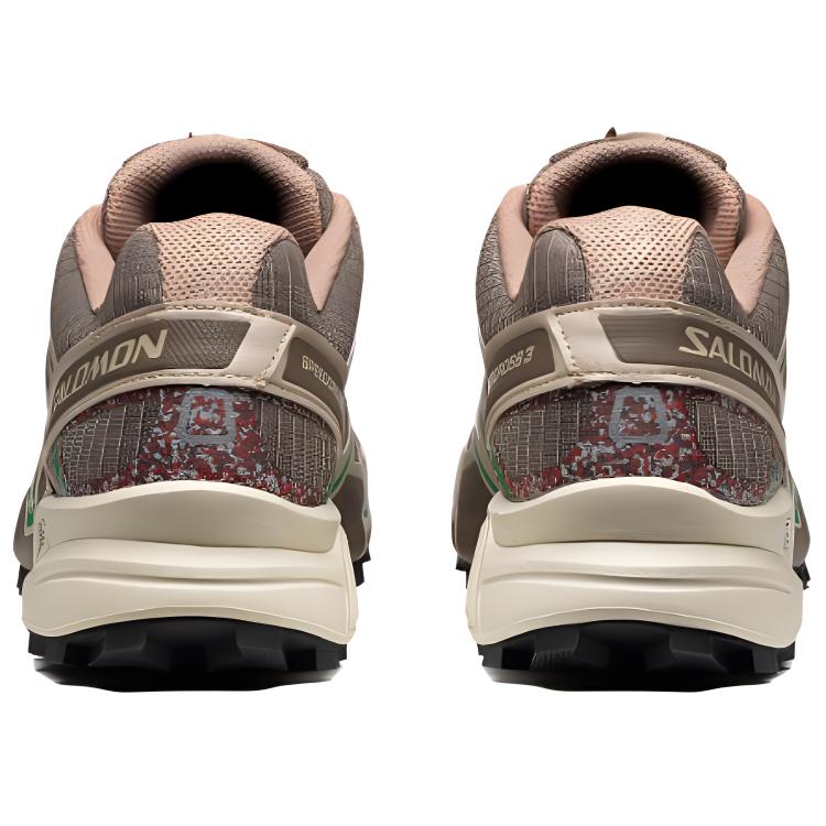 SALOMON Speedcross 3 Cushioning Low Top Outdoor Functional Shoes Unisex Shoes Brown L47311900