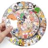 100 Милых Мультяшных Стикеров с Рисунками Молочного Чая для DIY Чехлов на Телефон и Чемоданов