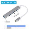 Новый USB 3.0 концентратор, 4 порта USB, высокоскоростной разветвитель Type C 5 Гбит/с для ПК, компьютерные аксессуары, многопортовый ХАБ, 4 порта USB 3.0 2.0
