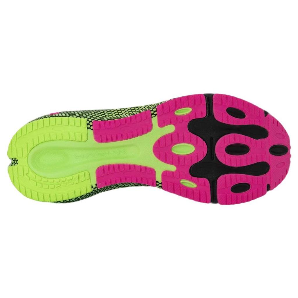 Under Armour HOVR Machina 3 Black Lime Pink Мужские кроссовки Lime-Surge Rebel-Pink 3025650-005