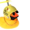 Car Bicycle Decorate Lovely Small Yellow Duck With Sound Helmet Outdoor Sports