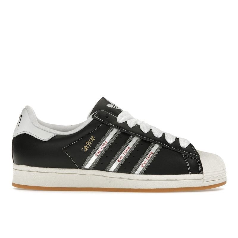 Korn X Adidas Superstar 30th Anniversary Unisex Sneakers Black Core-Black Translucent IH1313