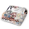 Фланелевые одеяла The Idolmaster Теплые Мягкие Постельные принадлежности Пледы для Дивана Кровати Декоративные Забавные Покрывала Чехлы для Дивана-кровати