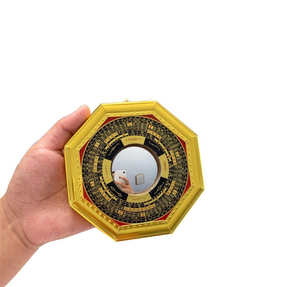 Металлическая рама восьмиугольные зеркала 13см 17.5см 20.5см восемь диаграмм зеркало фэншуй городской дом