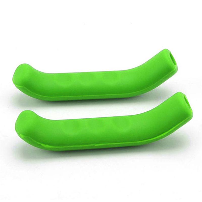 Silicone Anti-slip Bicycle Brake Lever Cover Handle Sleeve Grip Protector 1 Pair