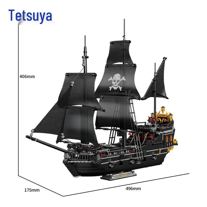 ZheGao Черный Жемчуг Пиратский Корабль Модель Игрушечные Кубики (653000)