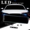 For GMC Badge Light White LED Grille Light For GMC Envoy Yukon Canyon Safari Savana Sierra GMC Grills Light Net Atmosphere Lamp