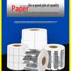 Self-Adhesive Coated Paper Labels (100x150mm, Multiple Quantities)