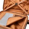 Daks Brown Solid Polycarbonate Hard Carrier 21inch Dbba6e521w2