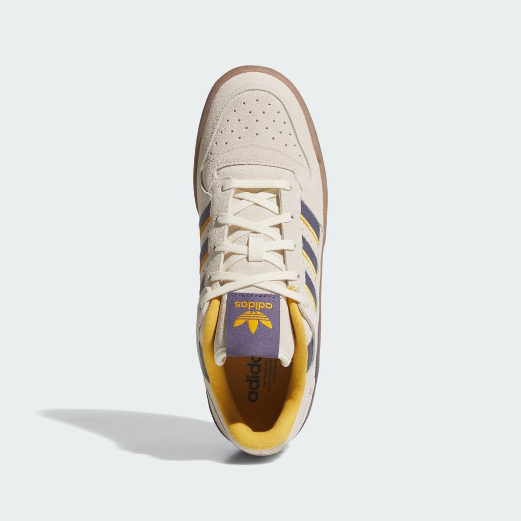 adidas Forum Low CL White Preloved Violet Yellow