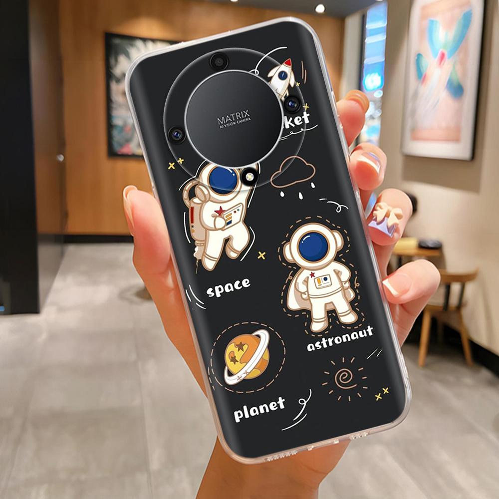 Чехол для телефона Honor Magic5 Magic 5 Lite Pro Милый Панда Полная Защита Высококачественная Силиконовая Задняя Крышка для Honor Magic5 Lite