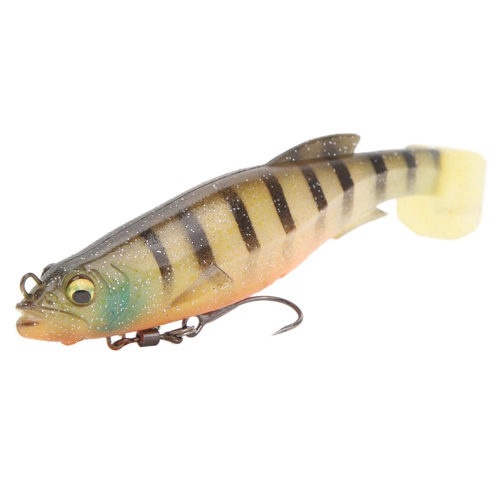 T Tail Fishing Lures 12.5cm 21g Fishing Baits Lifelike Paddle Swimbaits For Saltwater Fishing