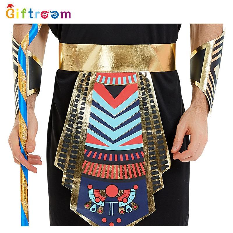 Halloween Ancient Pharaoh Costume King Costume Performance Costume Ancient Costume