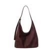 Korean retro large-capacity tote bag women's 2026 autumn simple mother and child bag to work commuting shoulder armpit bag