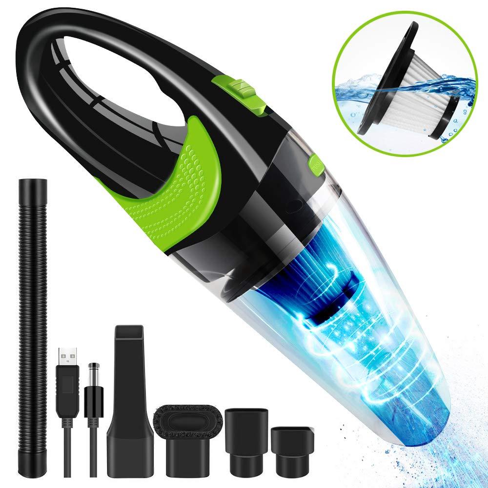 6500pa Strong Power Car Vacuum Cleaner 120W Cordless Wet and Dry Dual Use Auto Portable Vacuums Cleaner Office DC 12V