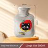 Home-Use Hot Water Bottle for Warming the Stomach and Neck, Large Size, Thickened, Explosion-Proof, for Warming Feet and Hands in Bed, Refillable