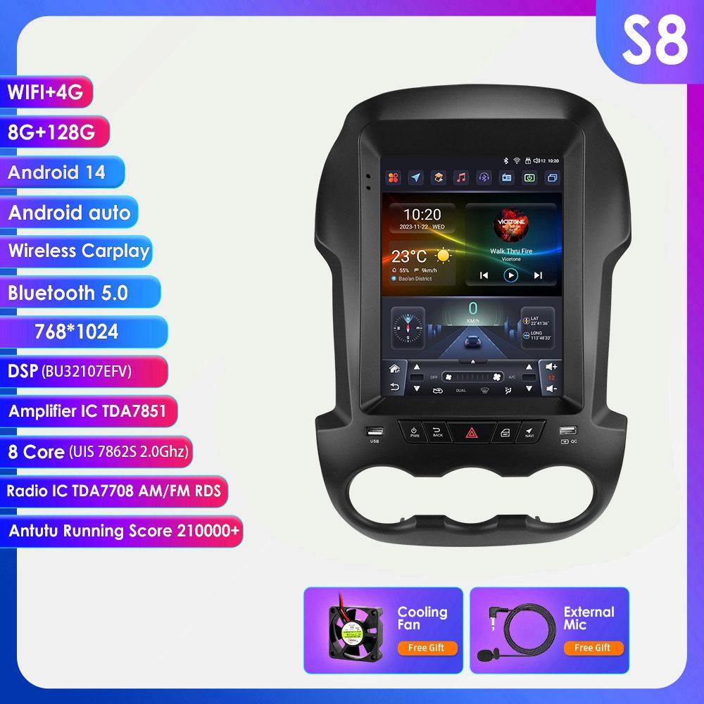 9.7" Android GPS Navigation System for 12-15 Ford Ranger F250