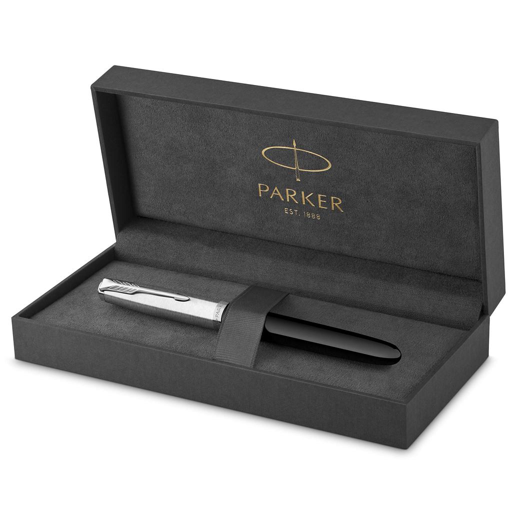 Parker Паркер Паркер 51 Перьевая ручка F Черный CT с конвертером 2123494