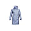 Solid Color Hooded Mid-Length Jacket Men Jacket Washed-Blue 1360414-420