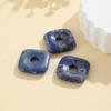 30 мм Натуральный Камень Кристалл Агат Пи Сю Квадратный DIY Ювелирный Аксессуар