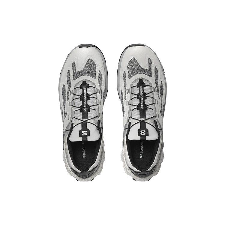 SALOMON Speedverse PRG Сетчатая амортизация Нескользящие Устойчивые к истиранию Дышащие Низкие Повседневная обувь Унисекс Серый L41672000