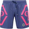 PHILIPP PLEIN Beach Shorts Men's Blue UADC-MMX0190-PNY002N-14
