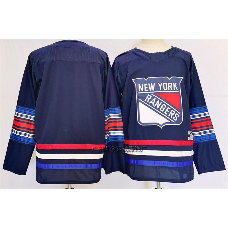 Rangers Hockey Jersey 2026 Vintage Style Embroidered Ice Practice Uniform Men