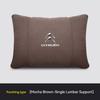 Car Headrest Cover Seat Head Rest Neck Pillow Protector For Citroen DS 3 C4 C3 C5 Aircross Berlingo Celysee Cactus Picasso Saxo anm123