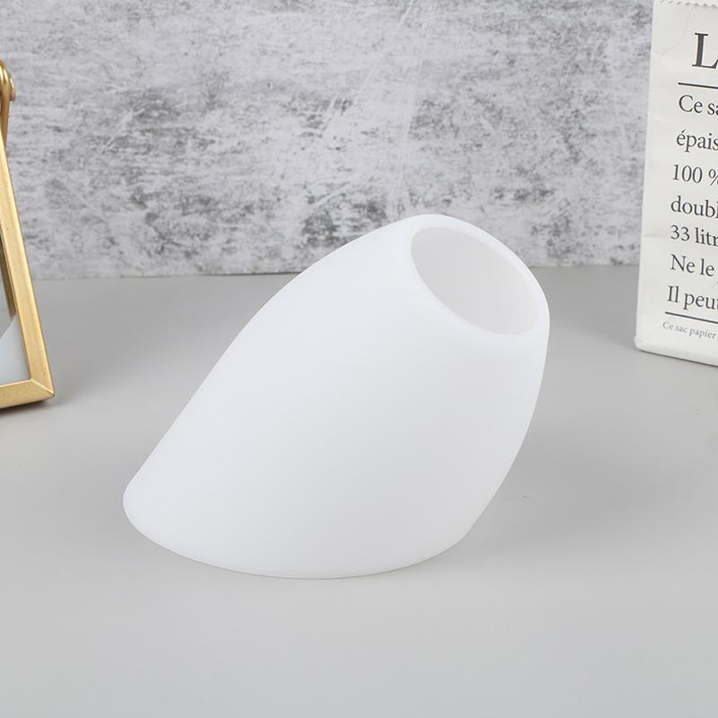 1 шт. пластиковый чехол для лампы, простой чехол для домашнего освещения, шикарный световой аксессуар, белый цвет