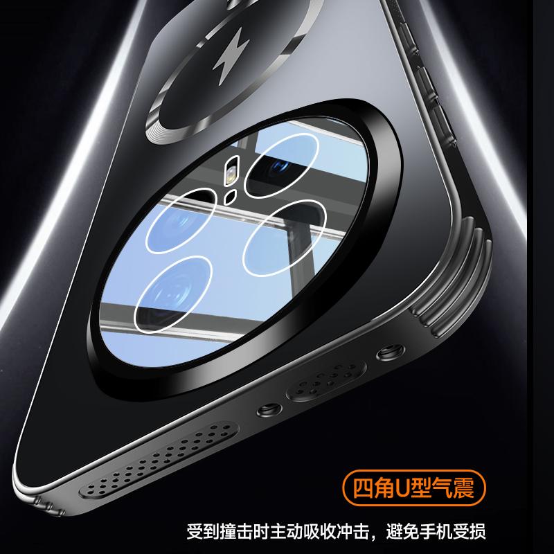 Для Huawei Honor Magic 8 Pro Чехлы Жесткий Матовый Магнитный Беспроводная Зарядка Защита Камеры Задняя Панель Телефона Для Magic 8 8Pro Чехол