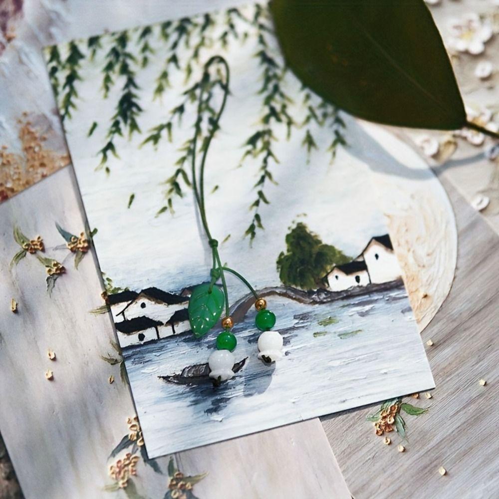 Подвеска на цепочку для мобильного телефона в виде цветка «Счастливый» в китайском стиле с цветком для телефона на шнурке и сумке