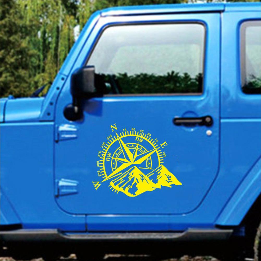 3D автомобильная наклейка «Компас Роза» Navigate Mountain 4x4 Offroad виниловая наклейка наклейка автомобильная наклейка